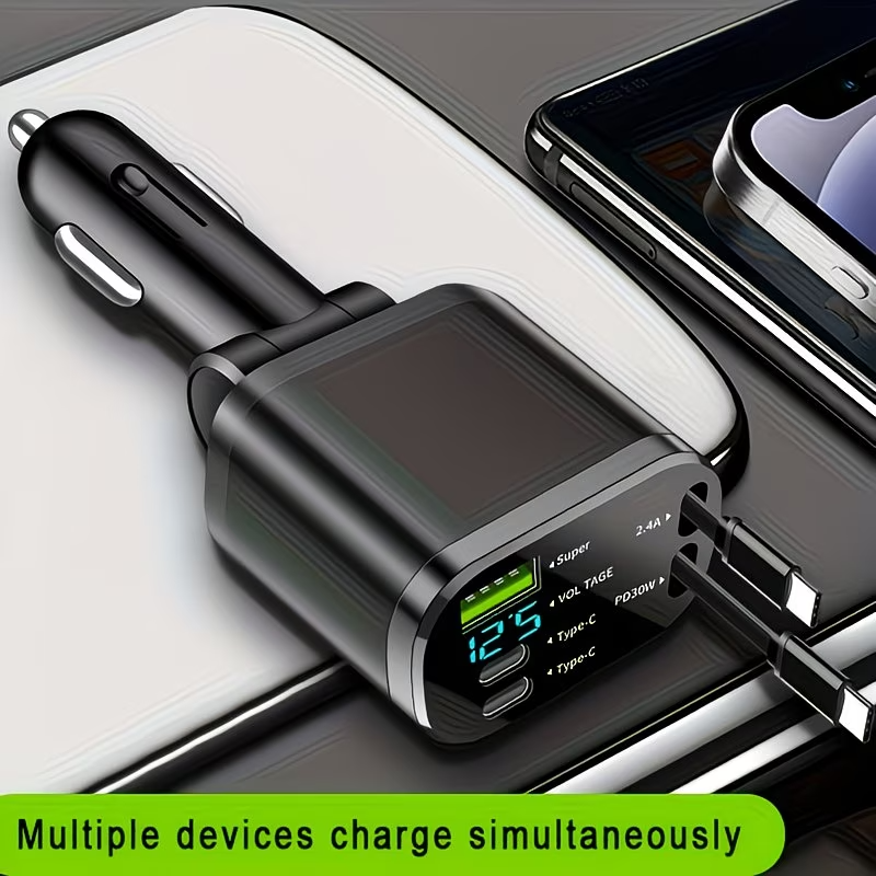 Retractable Car Charger